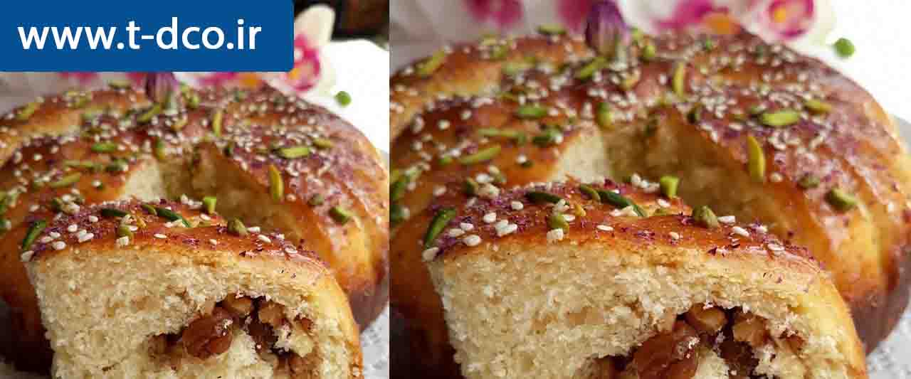 نان گردوکشمش